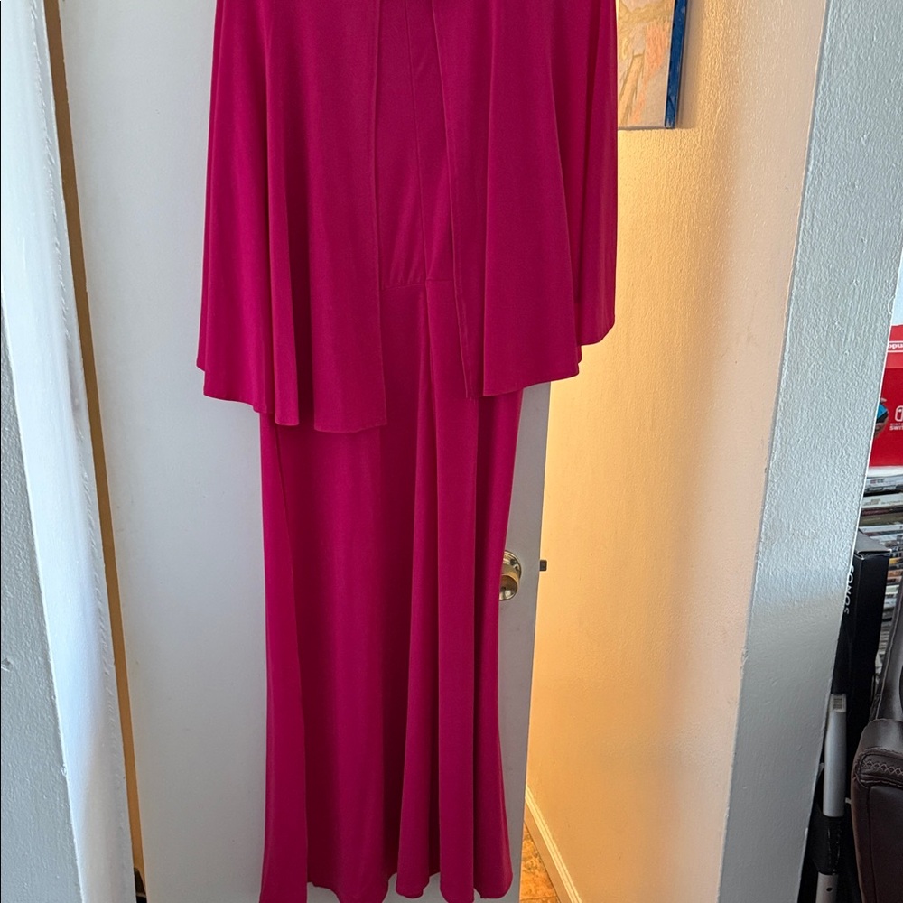Eloquii Pink Maxi Dress - Picture 2 of 5
